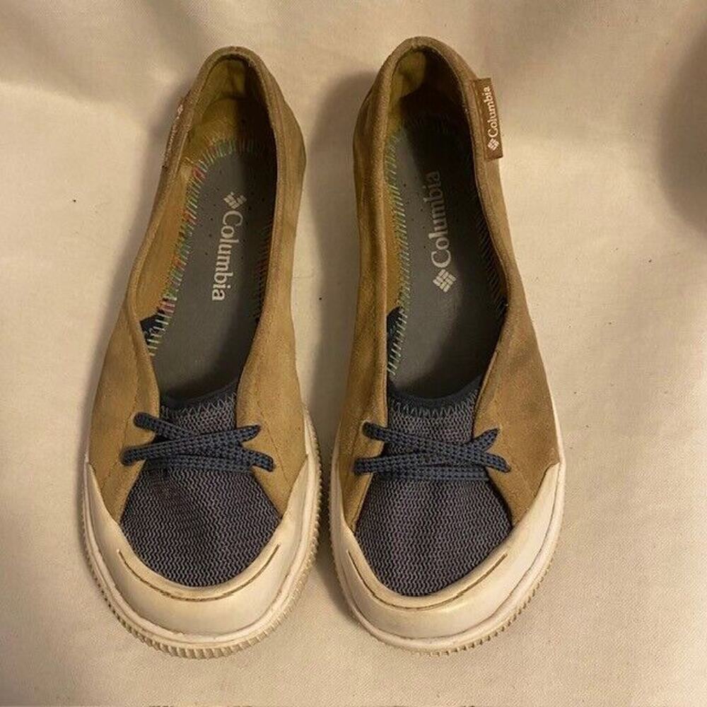Columbia Teagan Fishing Boat Shoes Sandals Slip On Womens 7 Nautical Sailing